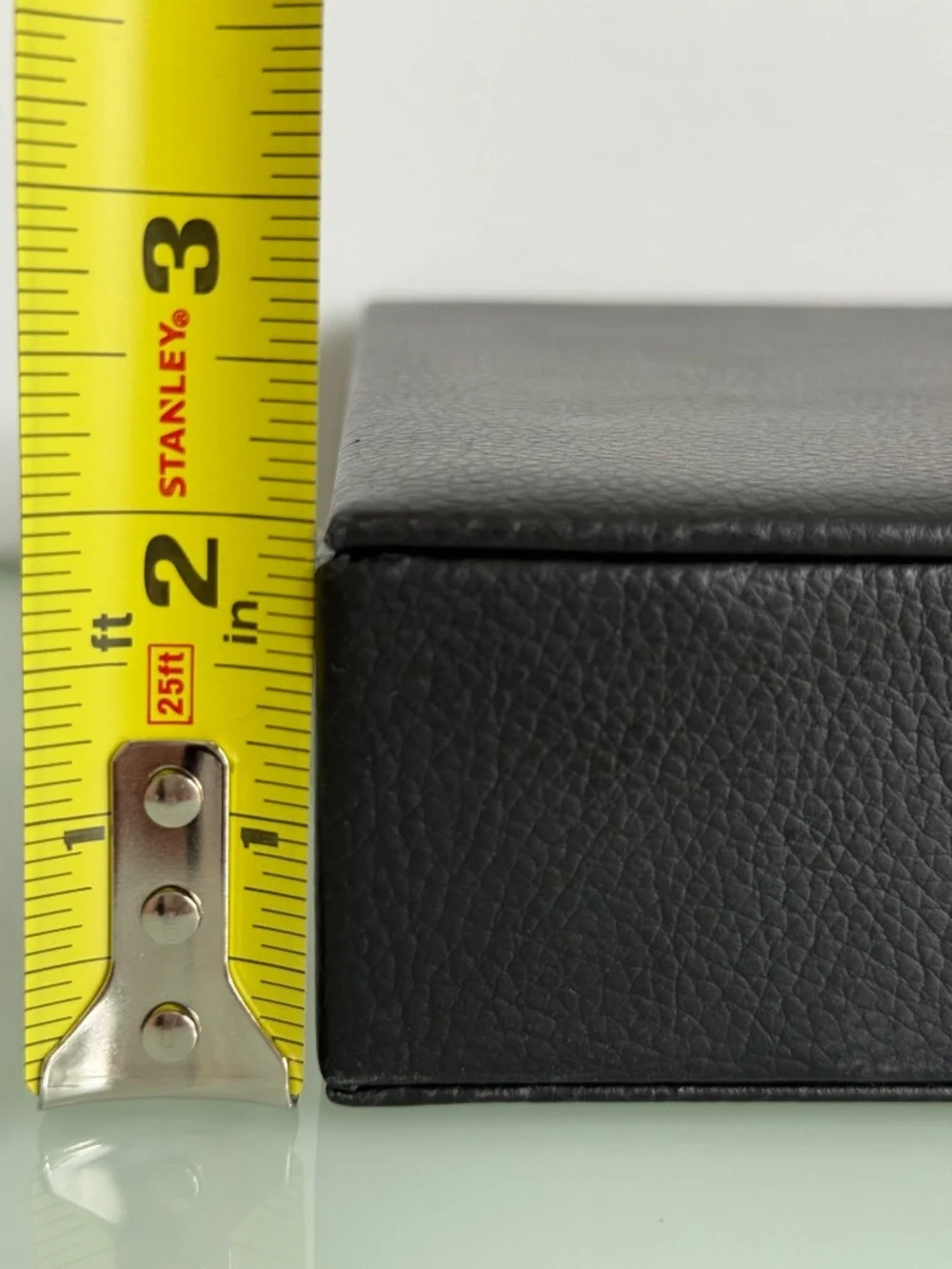 Calvin Klein Black Storage Gift Box Foldable Lid Organizer